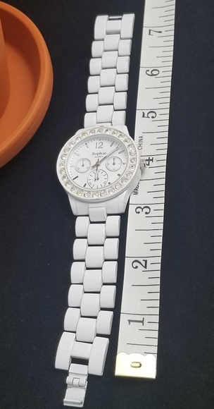 SOPHIE QUARTZ WHITE WATCH - Picture 4 of 7